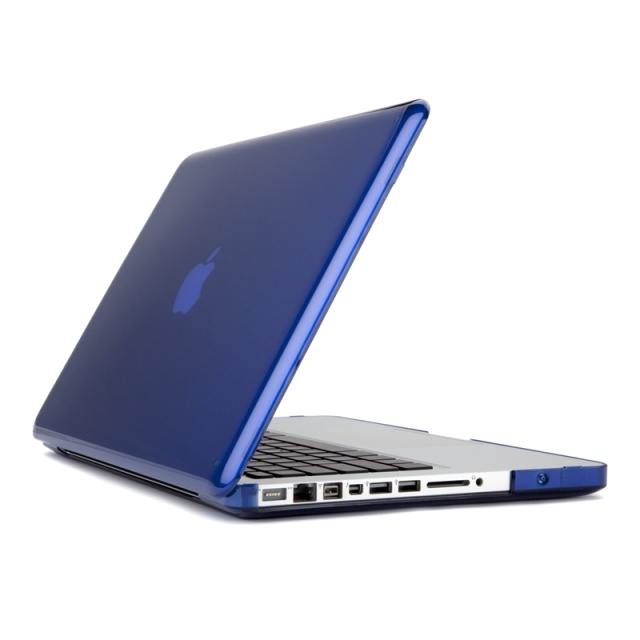 Harde plastic schaal voor MacBook Air 13,3" A1466/A1369, blauw