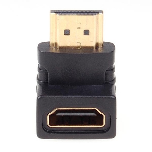 Adapter, HDMI vrouwelijk naar haaks HDMI mannelijk