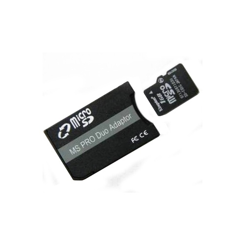 MicroSD/MicroSDHC naar ProDuo adapter