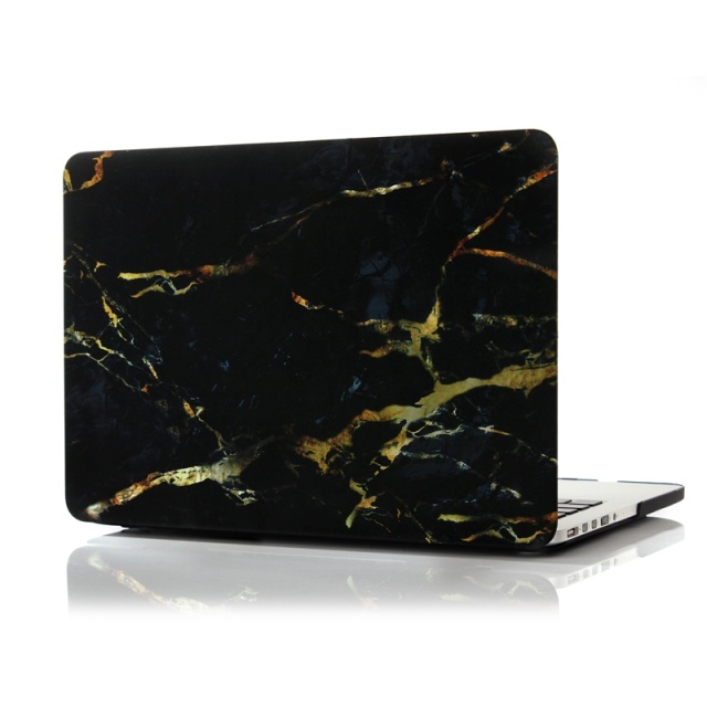 Harde plastic hoes voor MacBook Pro 13.3"" A1278 Marmer (Zwart)