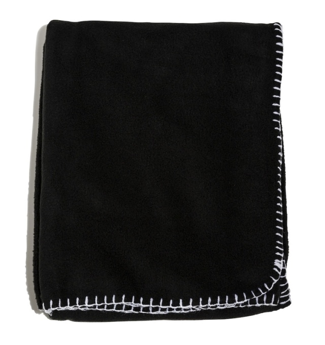 Nightingale Fleece Poncho, Zwart