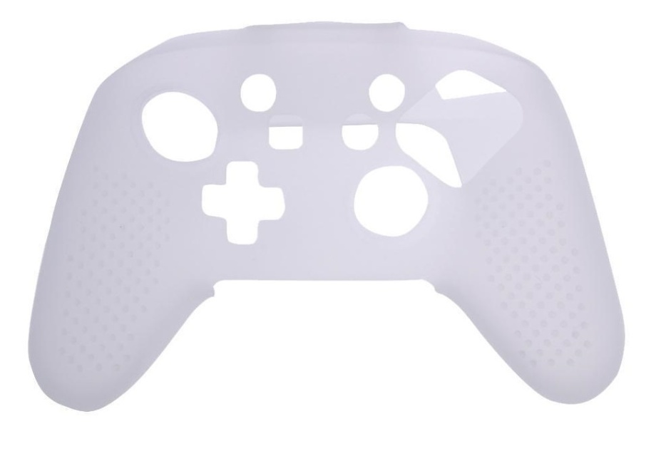 Siliconen grip voor controller, Nintendo Switch Pro, Wit