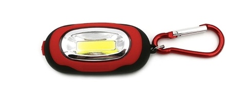 Kleine LED-zaklamp, rood