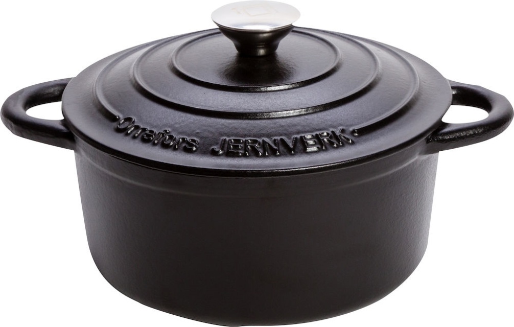 Orrefors Jernverk gietijzeren braadpan, 2,8 liter, zwart