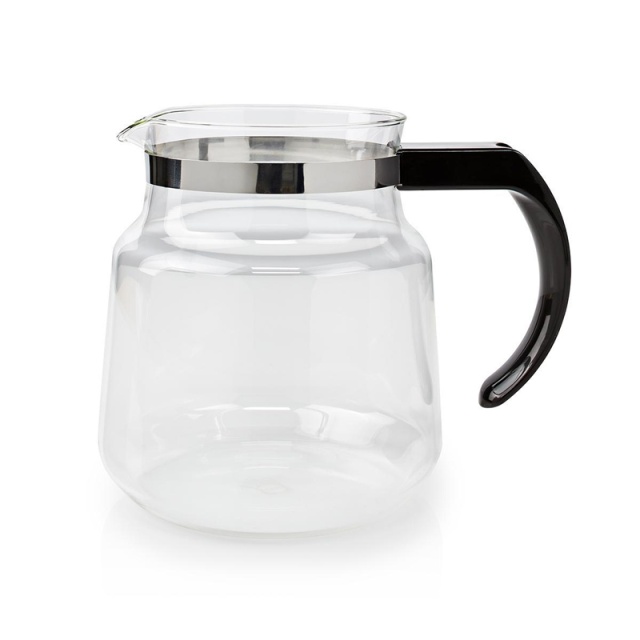 Nedis Glazen Koffiekan | Geschikt voor: Moccamaster K / KB/ 1 0PL / Excellent 10S | 1.2 l | Zwart