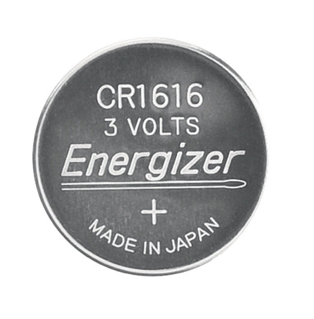 Energizer Lithium-Knoopcelbatterij CR1616 | 3 V DC | 60 mAh | 1-Blister | Zilver