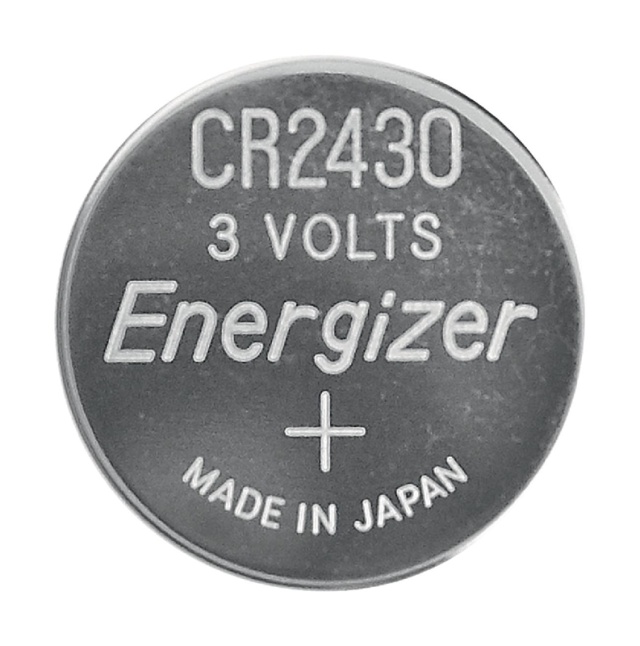 Energizer Lithium-Knoopcelbatterij CR2430 | 3 V DC | 320 mAh | 2-Blister | Zilver