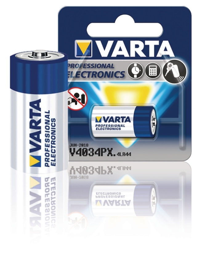 Varta Alkaline-Batterij LR44 | 6 V DC | 170 mAh | 1-Blister | Blauw / Zilver