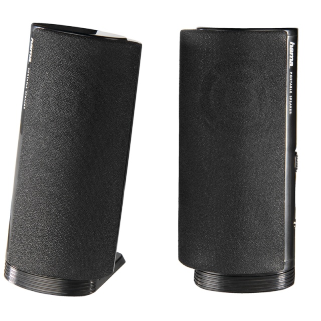 HAMA PC Högtalare E80 USB 3,5mm Hane Svart