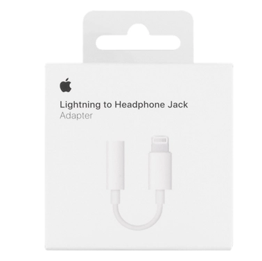 Apple Lightning-naar-3,5 mm hoofdtelefoonadapter (MMX62)