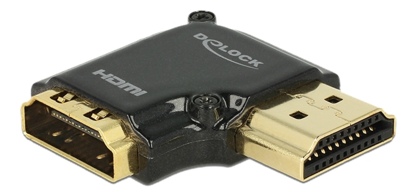 Delock Adapter High Speed HDMI with Ethernet – HDMI-A female > HDMI-A