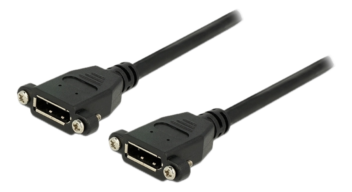 DeLOCK DisplayPort adapter, ho - ho, 0,25m, DP 1.1
