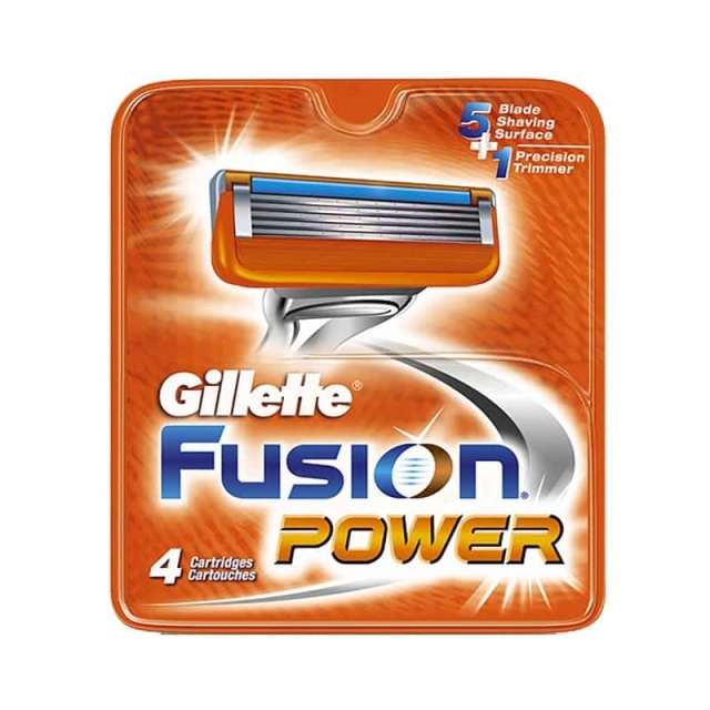 Gillette Fusion Power 4-pack