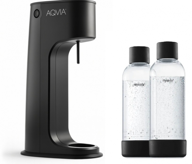 AGA Aqvia Balance Stripped + 2 x bottles (Zwart)