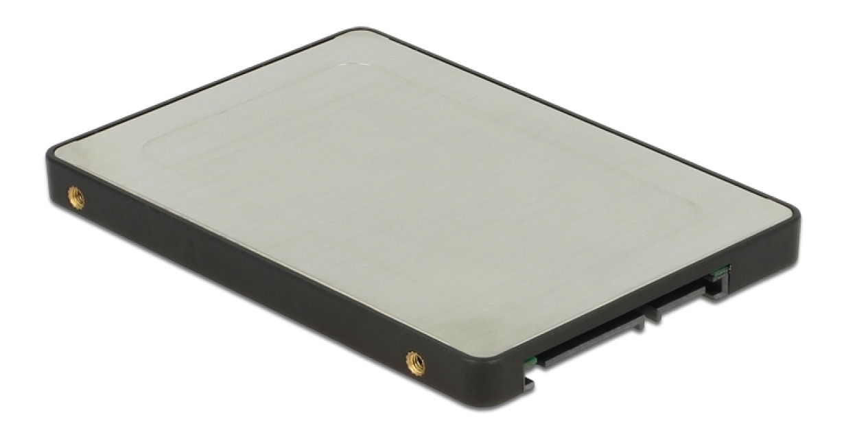 Delock 2.5″ Converter SATA 22 pin > M.2 with Enclosure