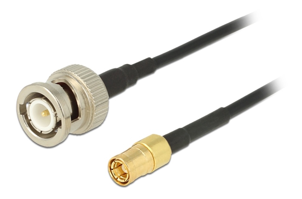 Delock Antenna Cable BNC Plug > SMB Plug RG-174 3 m