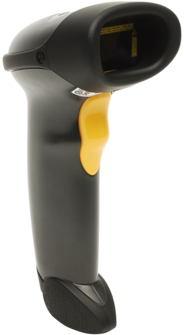 LS2208 1D LASER SCANNER BLACK USB KIT WITH STAND