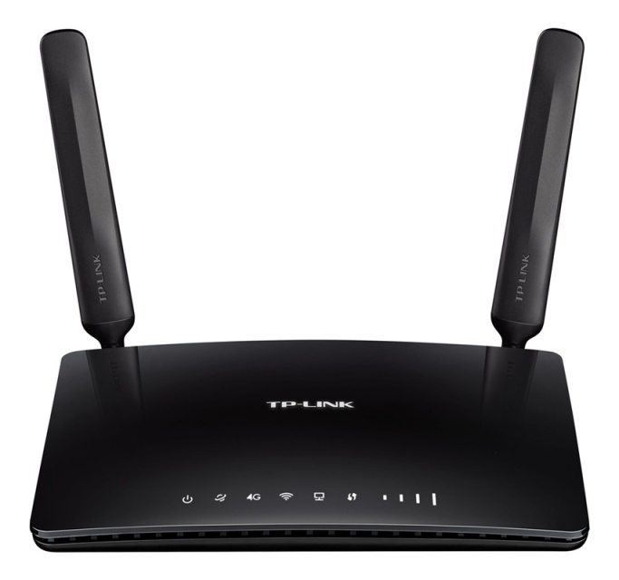 TP-Link wireless 3G/4G router, 2,4GHz, 300Mbps, 4xLAN/WAN, black