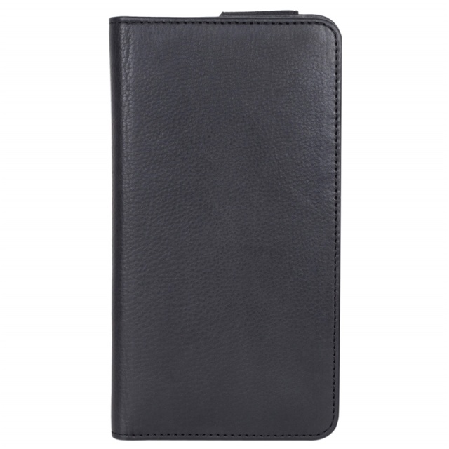 BUFFALO Wallet Leather Black 3 Cardpockets Universal up to 5,5"