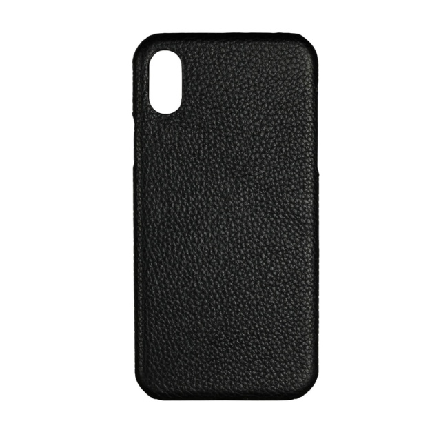 ONSALA COLLECTION Cover Leather Black iPhone X/XS