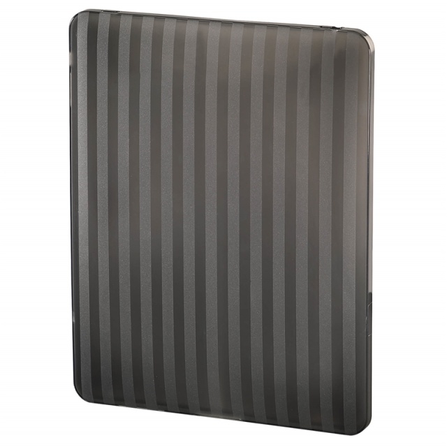 Stripes Cover for iPad 2/3rd/ 4th Generation, black