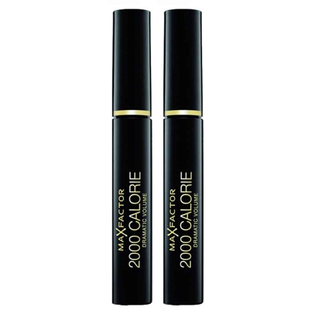 2-pack Max Factor 2000 Calorie Mascara Black 9ml