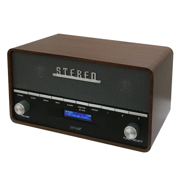 Denver DAB+ & FM radio Retro design