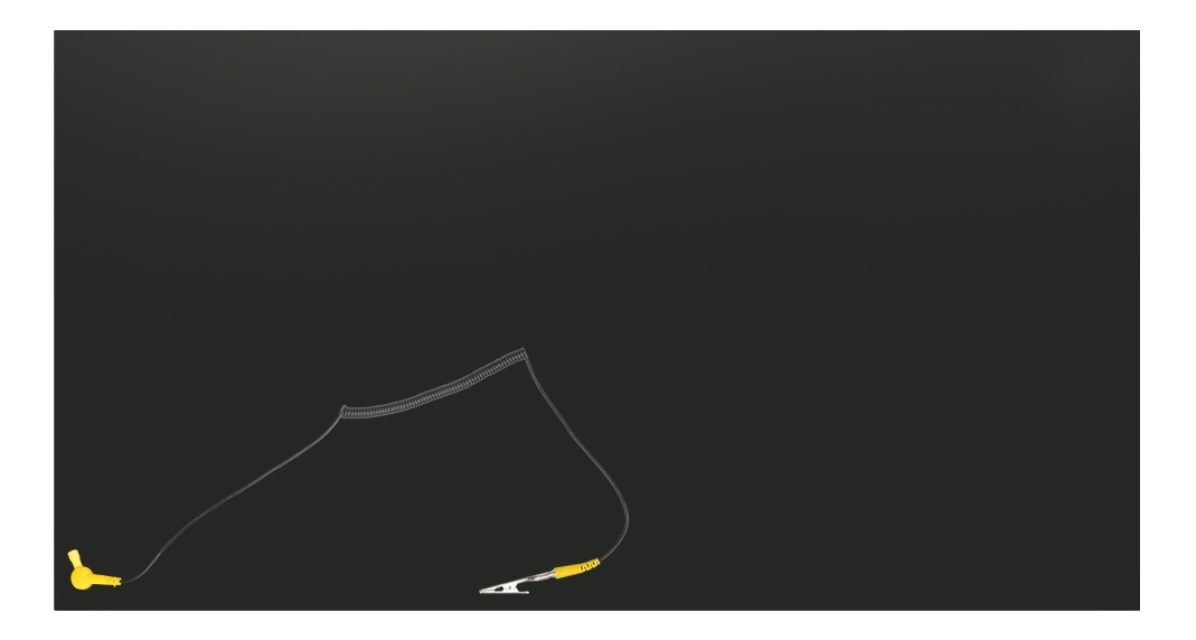 ESD mat for handling electronics, 700x500mm, black