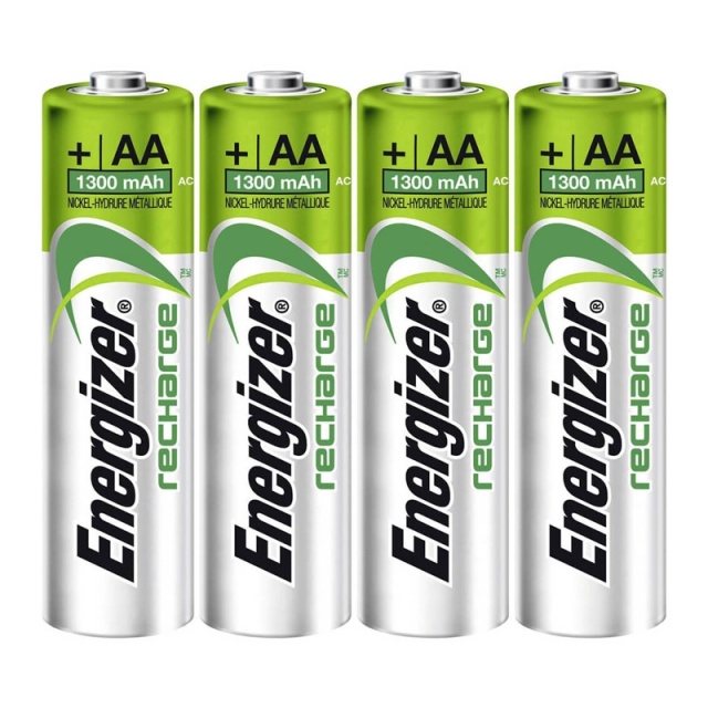 ENERGIZER Battery AA/LR6 Ni-Mh 1300mAh 4-p