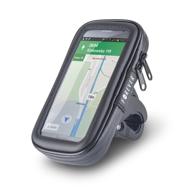 Forever BH-100XL, Fietshouder voor mobiele telefoon & GPS (5,7")