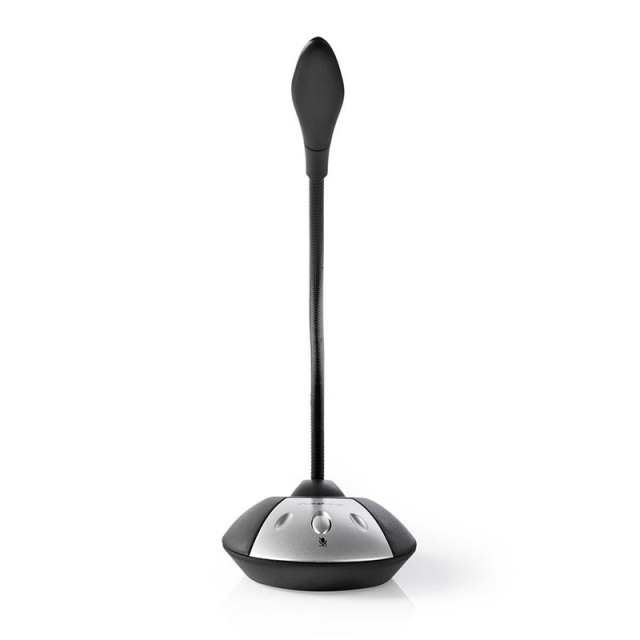 Nedis Microfoon | Gebruikt voor: Desktop / Notebook | Bedraad | USB-A Male | Aan/uit knop | Koptelefoonoutput