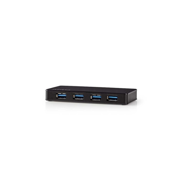 Nedis USB-Hub | USB-A Male | 4x USB A Female | 4-Poorts poort(en) | USB 3.2 Gen 1 | Netvoeding / USB Gevoed | 4x USB