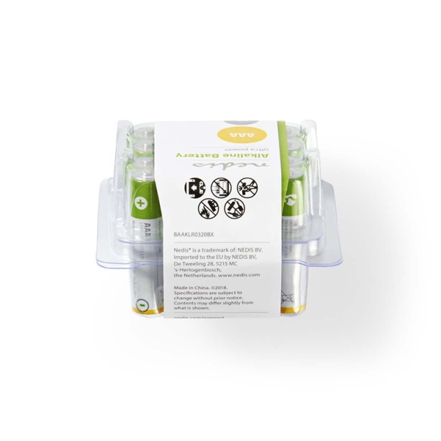 Nedis Alkaline-Batterij AAA | 1.5 V DC | 20-Pak