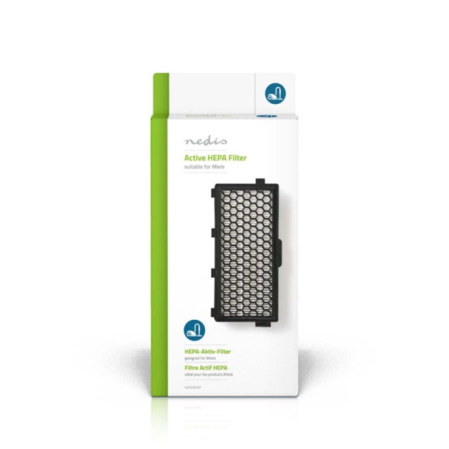 Nedis HEPA-Vervangingsfilter | Vervanging voor: Miele | Wit / Zwart