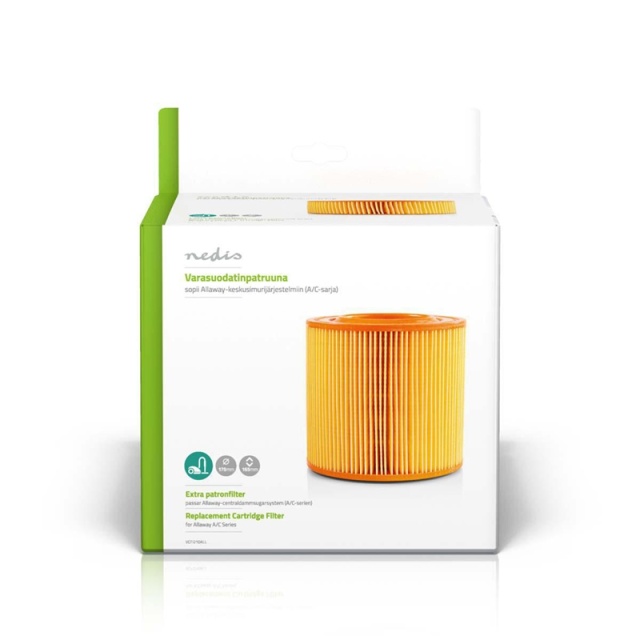 Nedis Stofzuiger Cartridge-Filter | Vervanging voor: Allaway | A/C-Series | Motorfilter