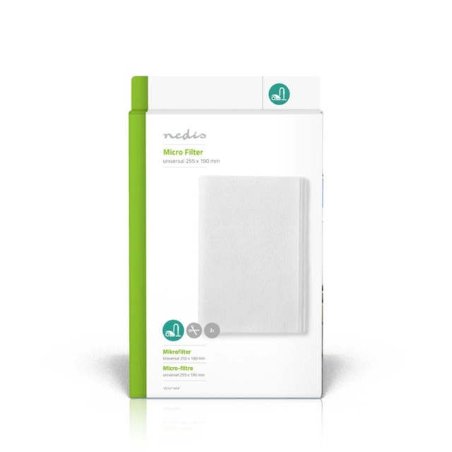 Nedis Microfilter voor Stofzuiger | Vervanging voor: Universeel | Wit