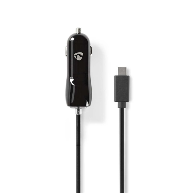 Nedis Autolader | 15 W | 1x 3.0 A | Outputs: 1 | USB-C Kabel | 1.00 m | Single Voltage Output