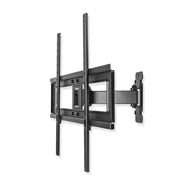 Nedis Draai- en Kantelbare TV-Muurbeugel | 37 - 70 " | Maximaal schermgewicht: 35 kg | Kantelbaar | Draaibaar | Minimale muurafstand: 79 mm | Maximale muurafstand: 220 mm | 2 Draaipunt(en) | ABS / Staal | Zwart