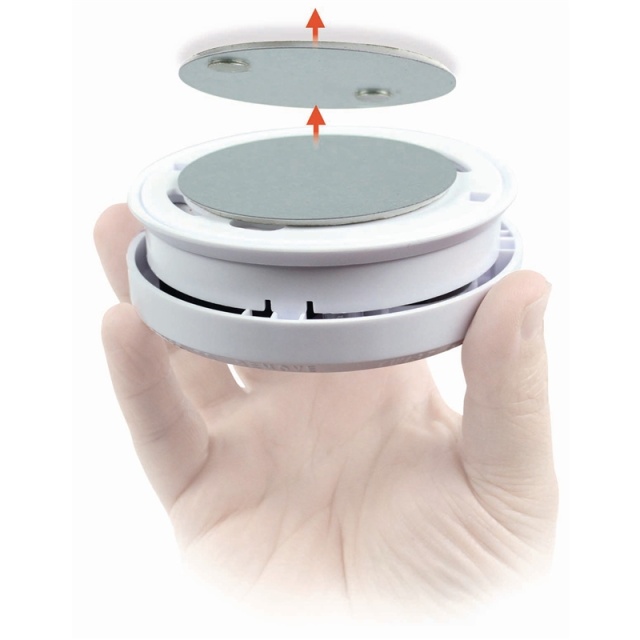 Nedis Montageset | Diameter: 70 mm | Magnetisch | Zelfklevende tape | Zilver