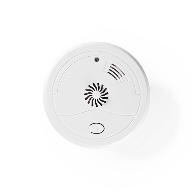 Nedis Hittemelder | Batterij Gevoed | Batterijlevensduur tot: 1 Jaar | Met testknop | 85 dB | ABS | Wit