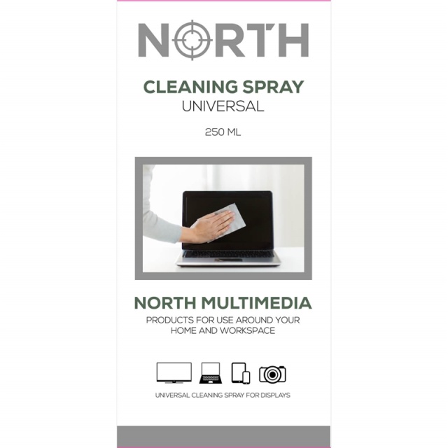 NORTH Cleaning Kit for liquid 250ml and Microfiber cloth