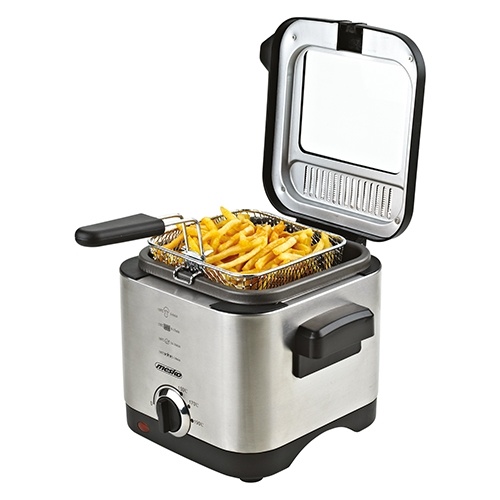 Mesko friteuse met thermostaat, 1,5 liter