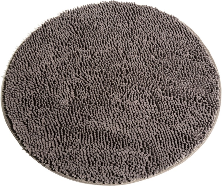 Lord Nelson Badrumsmatta Mörkgrå Rund 70Cm