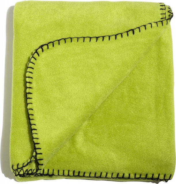 Nightingale Fleecepläd 130x170 Lime