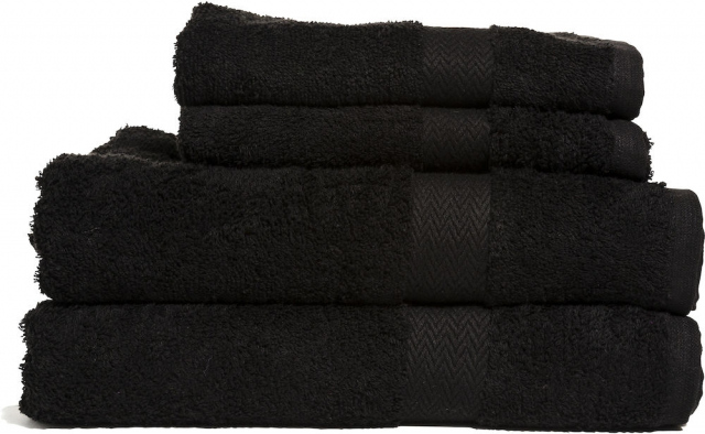 Queen Anne Frotté Svart 50x70