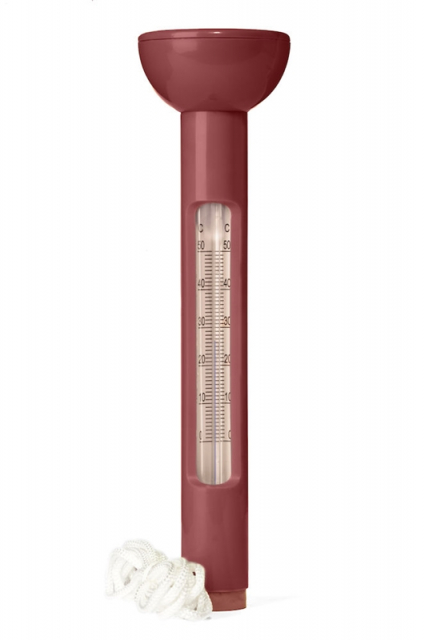 Queen Anne Celsius Badtermometer Röd