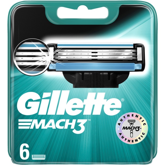 Gillette Mach3 Base 6p