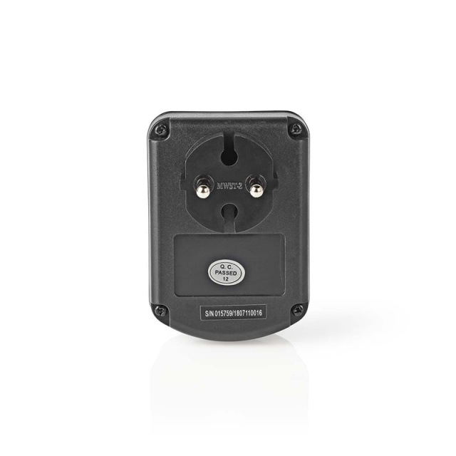 Nedis Power Converter | Netvoeding | 230 V AC 50 Hz | 30 W | Randaarde stekker | Zwart