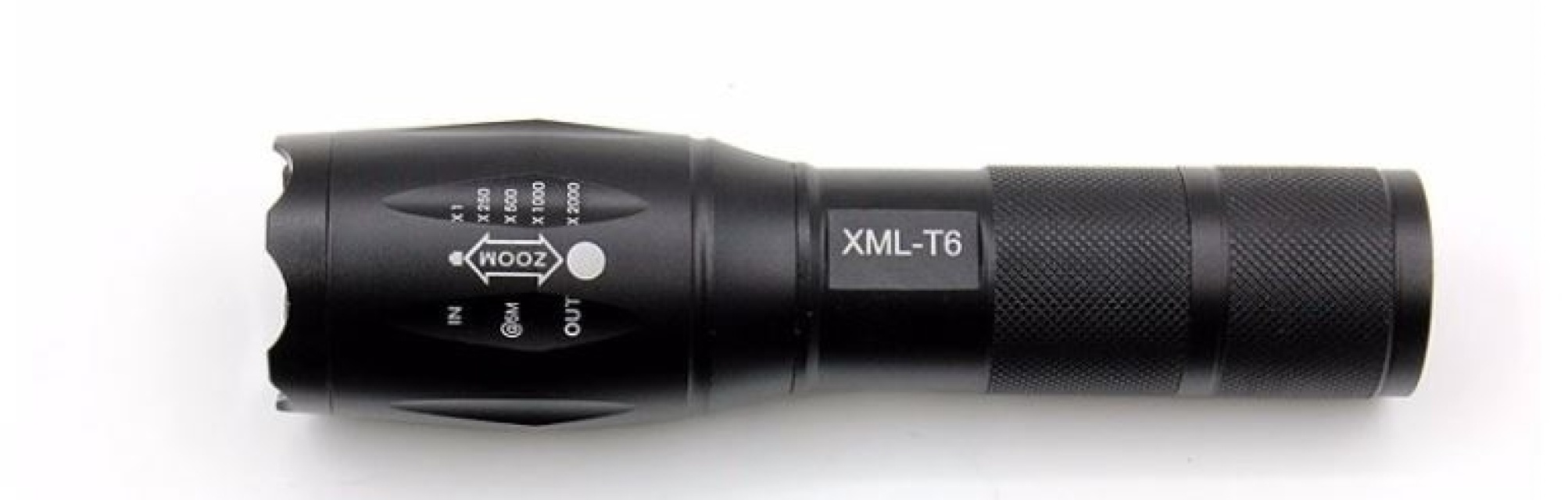 XML-T6 - waterdichte zaklamp met 3800 lumen en zoomeffect