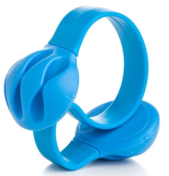 Kabelhouder tafelrand, Blauw